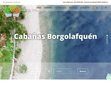 Tablet Screenshot of borgolafquen.com